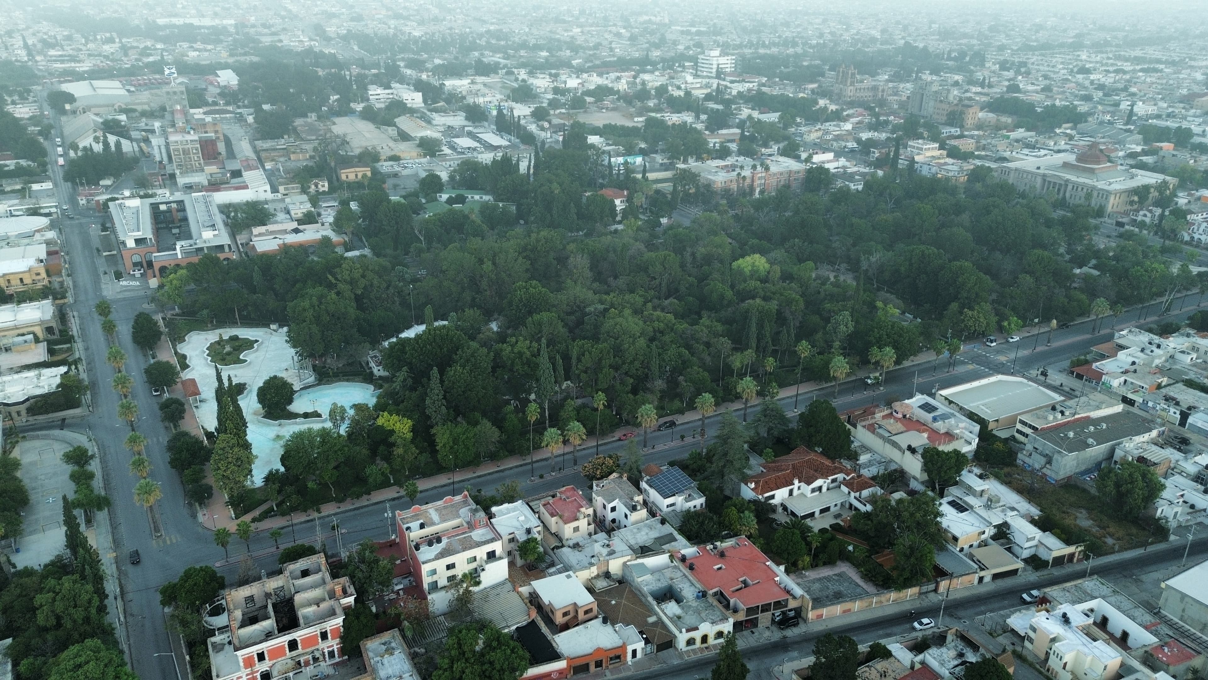 Vista aérea de Saltillo